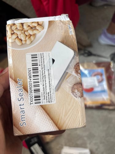 Customer photo review of EverFresh: The Ultimate Kitchen Bag Resealer
